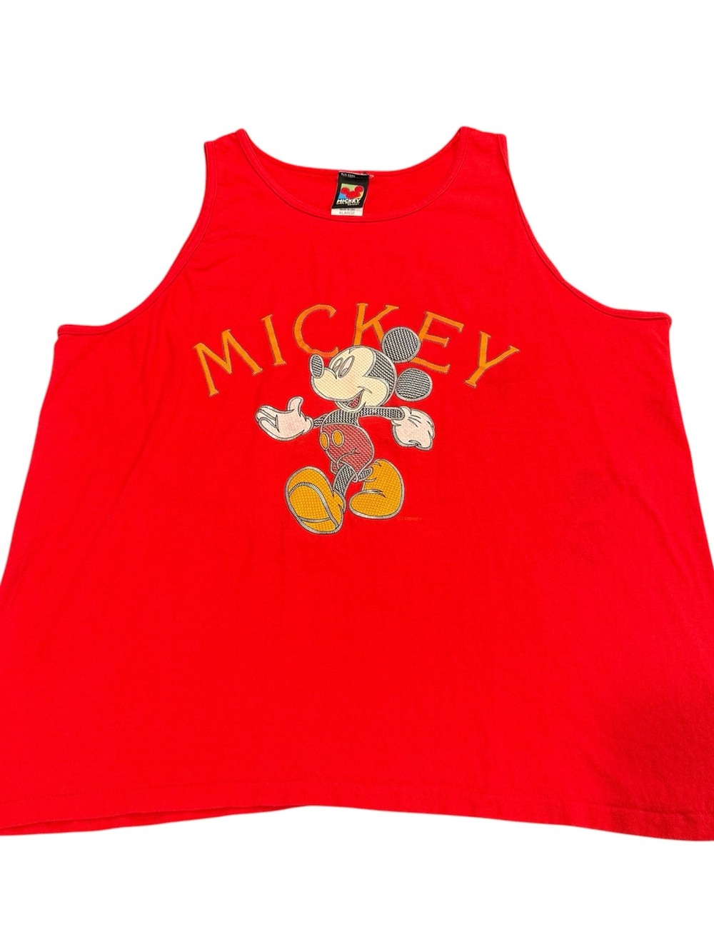 Vintage Disney Mickey Unlimited tank top men’s size XL 90s